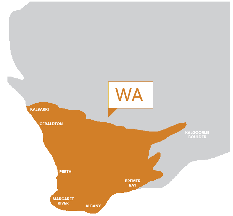 WA market map